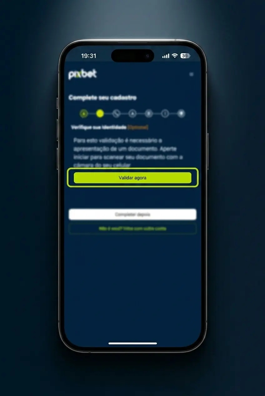 App da Pixbet aberto no celular mostrando apostas em MMA com interface otimizada para Android e iOS