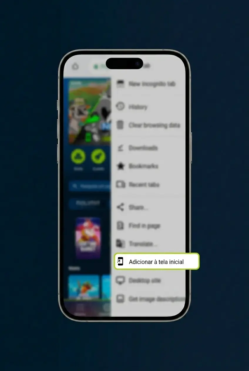 Tela de instalação do APK Pixbet no Android com passos para ativar fontes desconhecidas e baixar o app