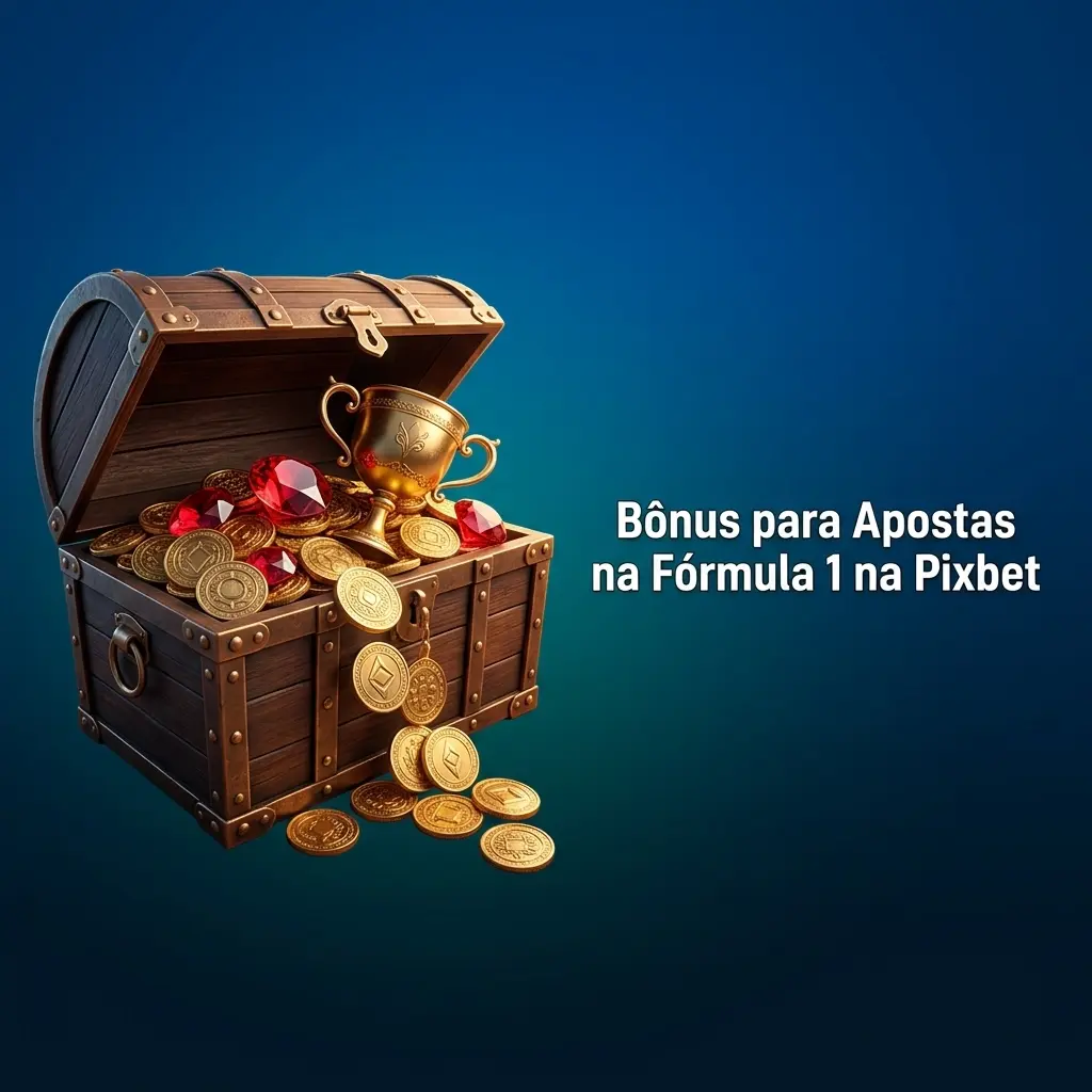 Bônus de boas-vindas Pixbet para apostas na Fórmula 1 com 100% no primeiro depósito