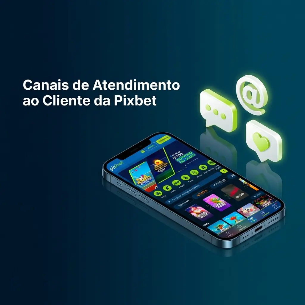 Canais de atendimento ao cliente da Pixbet: chat ao vivo, e-mail, FAQ e redes sociais em português