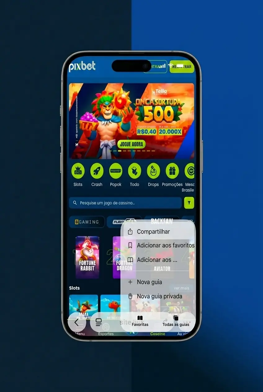 Guia em 5 passos para baixar e instalar o app Pixbet no iPhone ou iPad via App Store