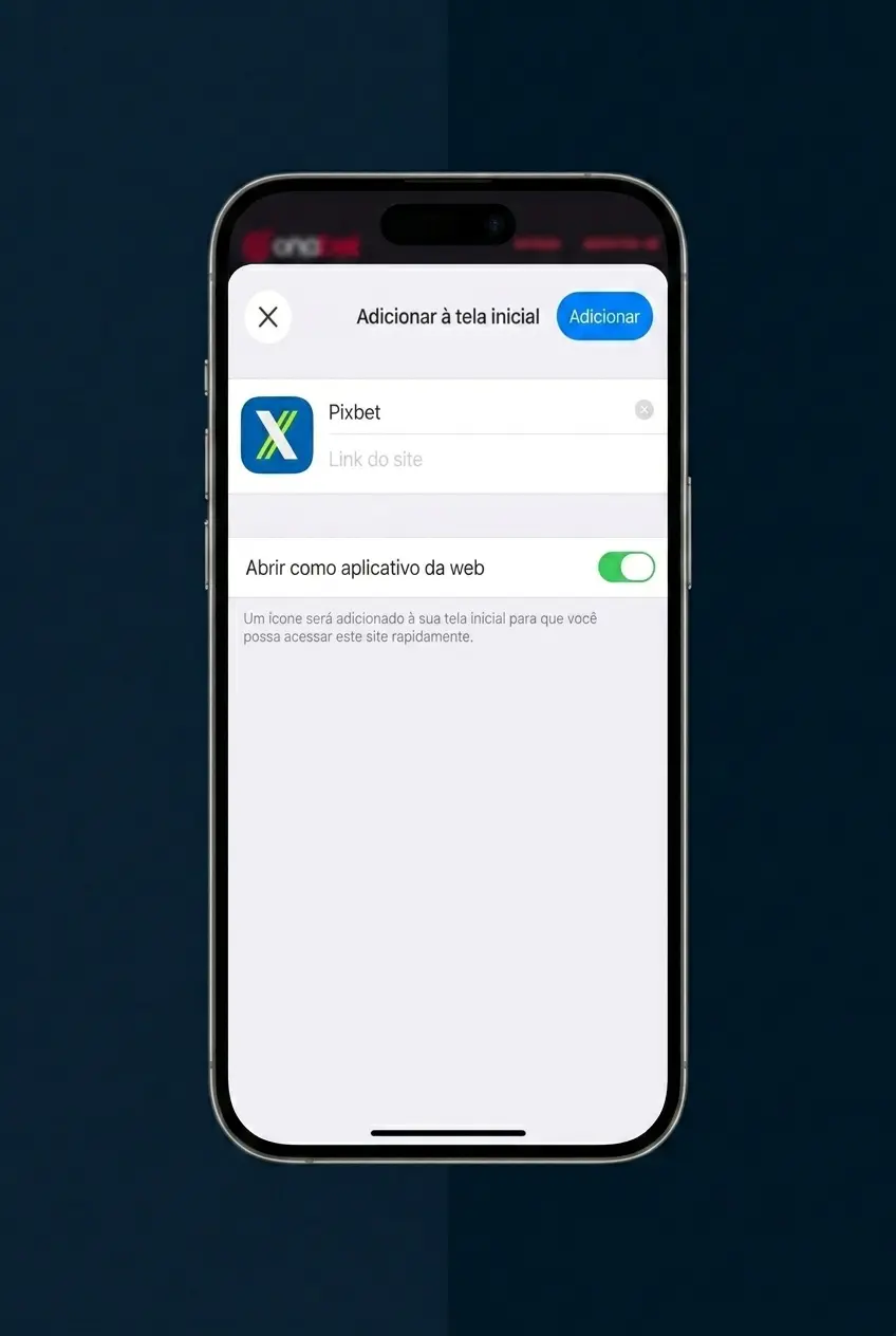 Guia com 5 passos para baixar e instalar o app Pixbet no iPhone ou iPad via App Store