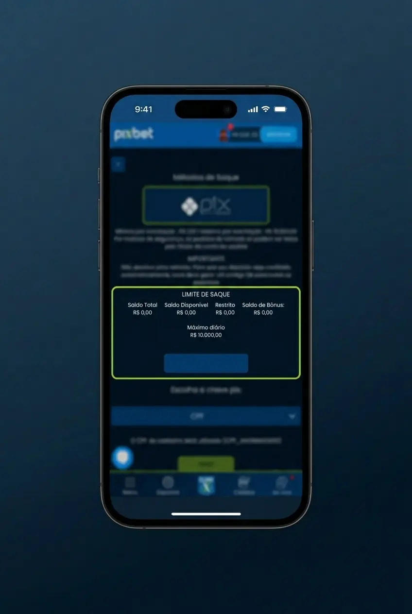 Passo a passo para sacar dinheiro na Pixbet via Pix ou TED com valor mínimo de R$20