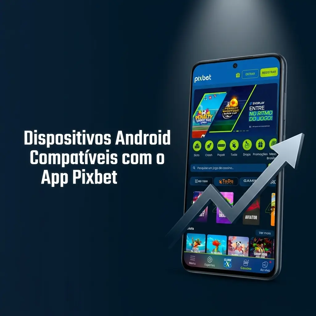 Dispositivos Android compatíveis com o app Pixbet, incluindo Samsung, Motorola, Xiaomi e outros modelos populares no Brasil