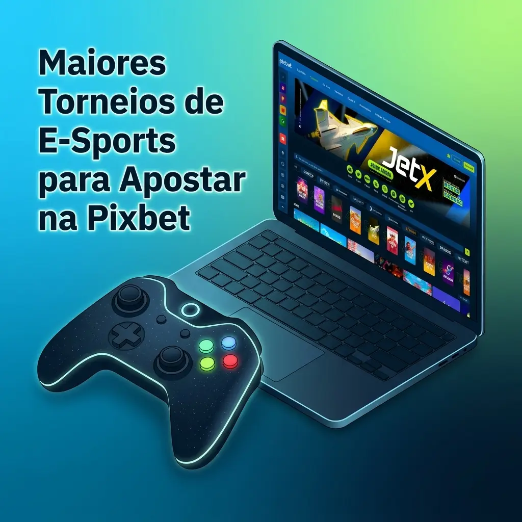 Tabela dos maiores torneios de e-sports disponíveis para apostas na Pixbet por modalidade