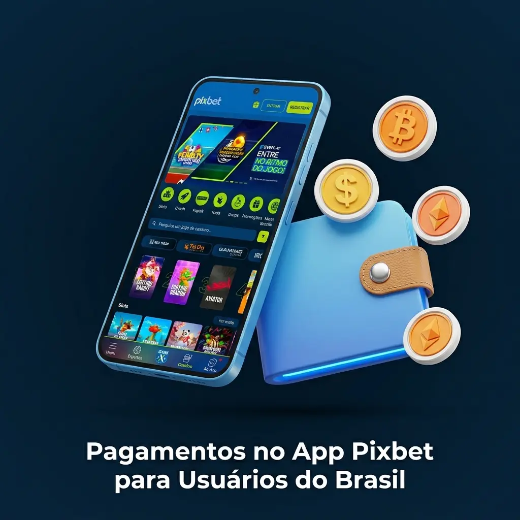 Métodos de pagamento no app Pixbet: Pix, cartões Visa e Mastercard, carteiras digitais e TED para usuários do Brasil.