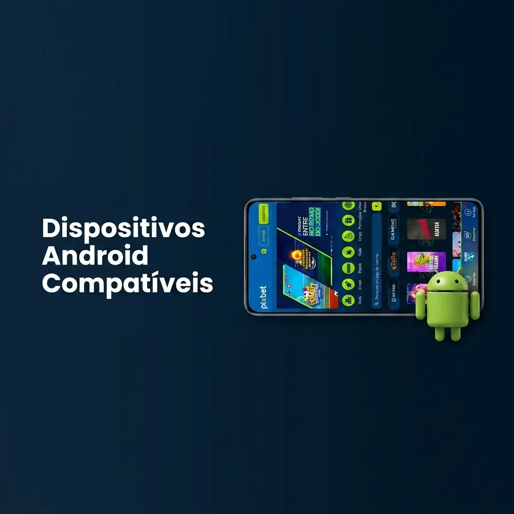 Dispositivos Android compatíveis com a PWA da Pixbet, incluindo Samsung, Motorola, Xiaomi e outros modelos