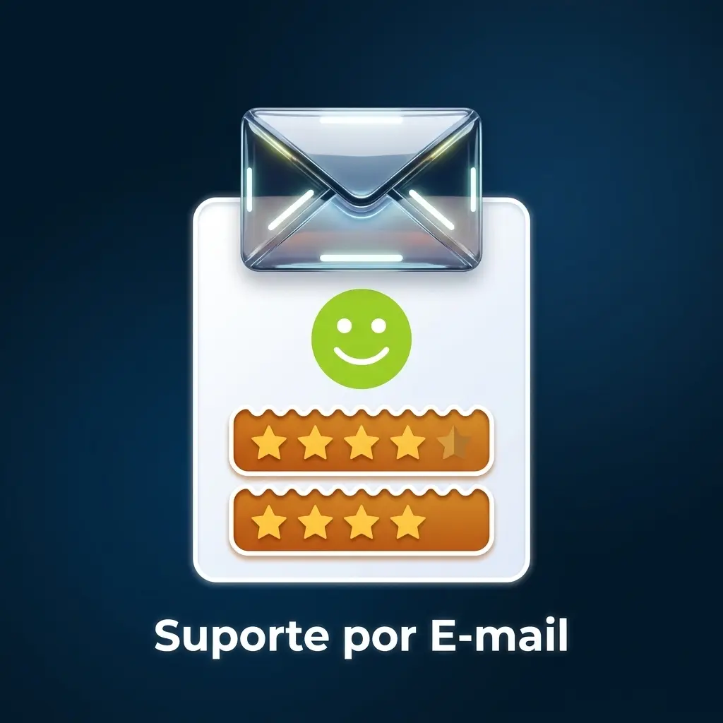 Envelope de e-mail com logotipo da Pixbet representando suporte formal por e-mail para solicitações e documentos