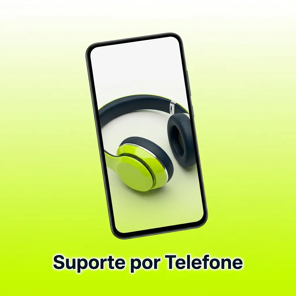 Ícone de telefone representando suporte por telefone da Pixbet com canais alternativos de atendimento ao cliente