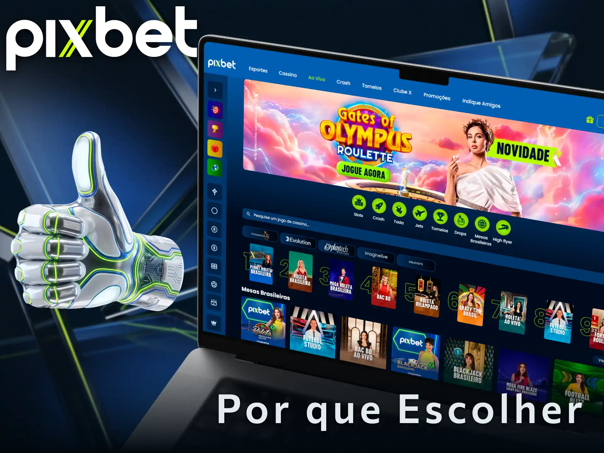 Escolha a Pixbet oficial no Brasil para suas apostas e cassino.