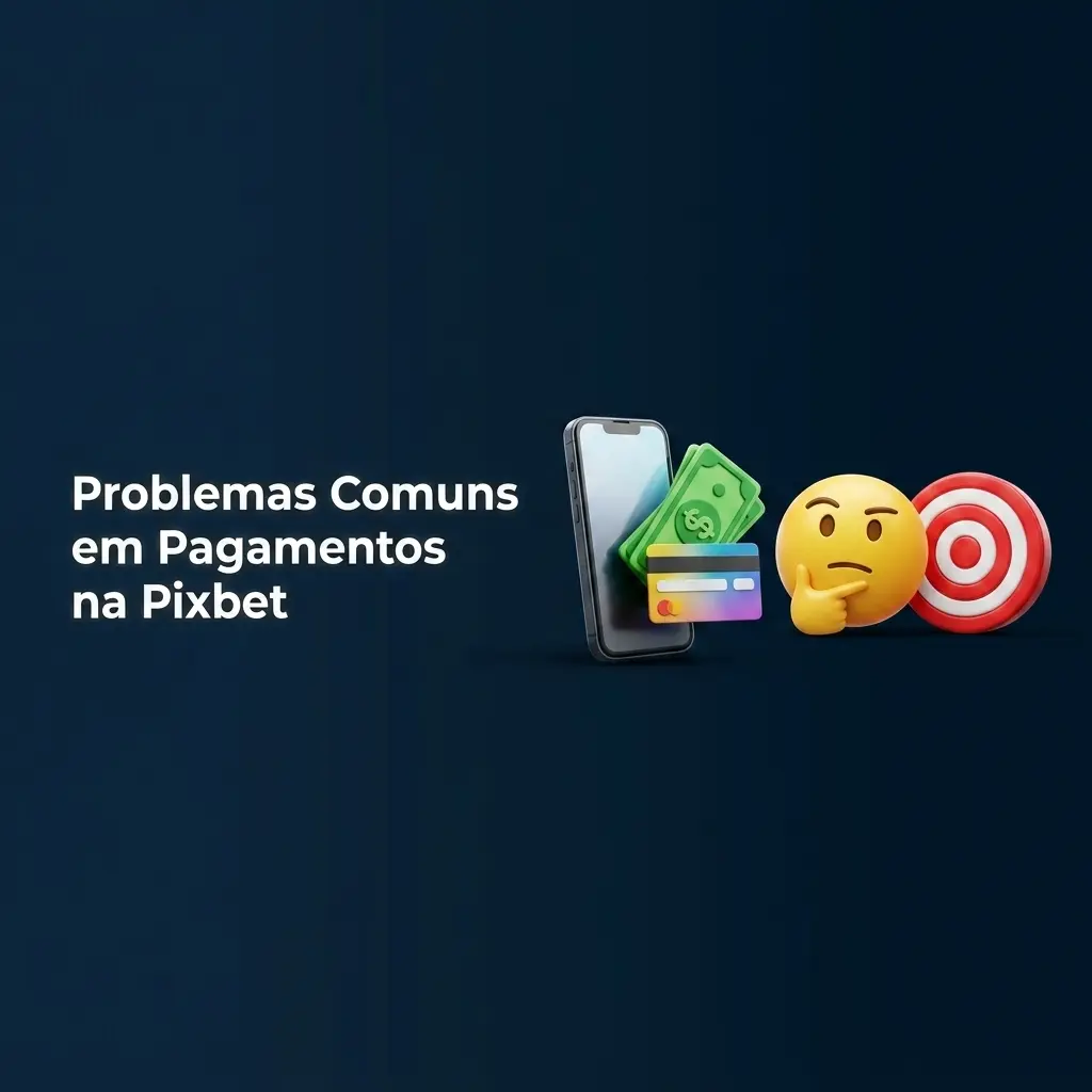 Ilustração dos problemas comuns em pagamentos na Pixbet e soluções para depósitos e saques via Pix