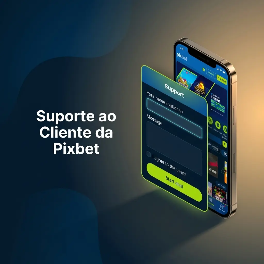 Suporte ao cliente da Pixbet com chat ao vivo, e-mail e redes sociais disponíveis 24/7 em português