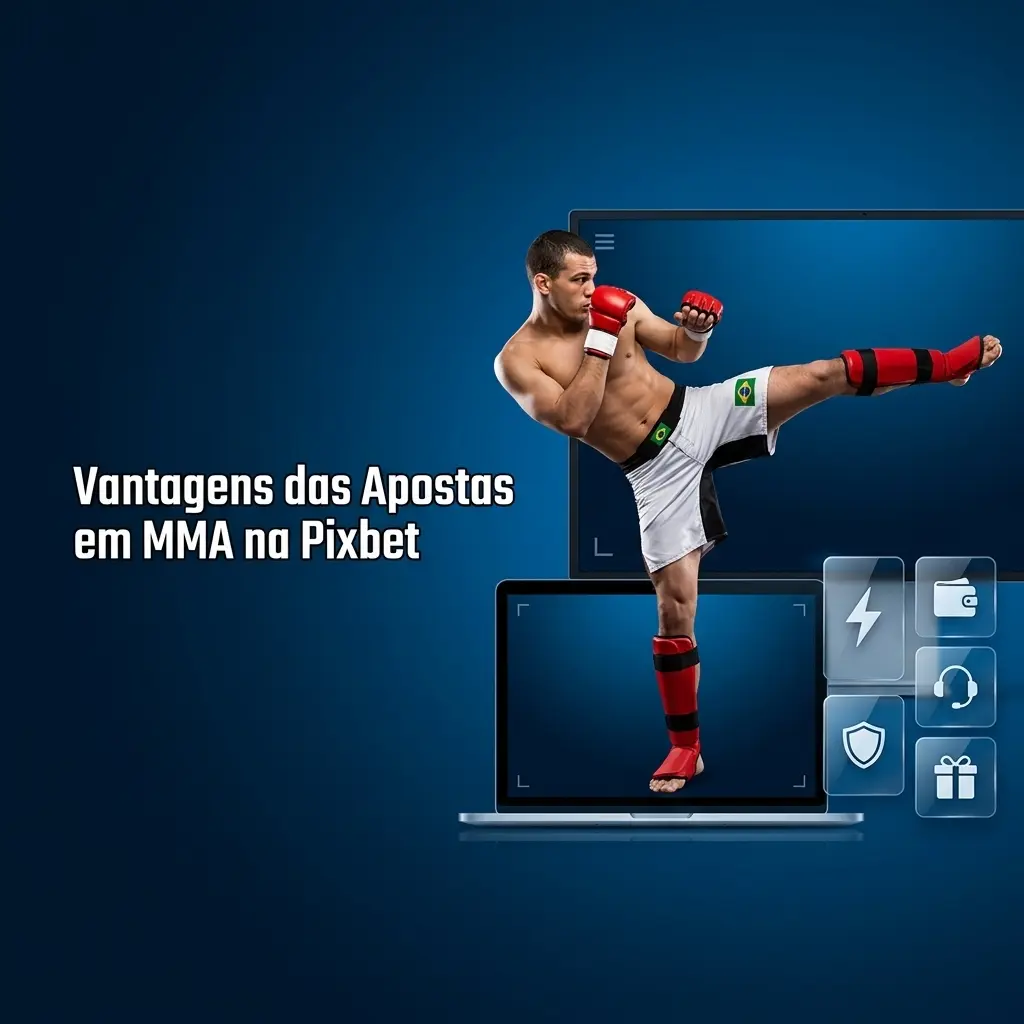 Vantagens de apostar em MMA na Pixbet: odds competitivas, Pix, mercados ao vivo e app para Android e iOS