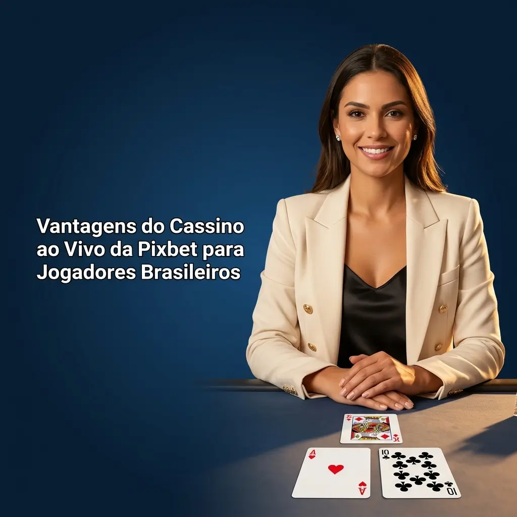Cassino ao vivo da Pixbet com mesas em HD, pagamento via Pix e suporte em português para jogadores brasileiros