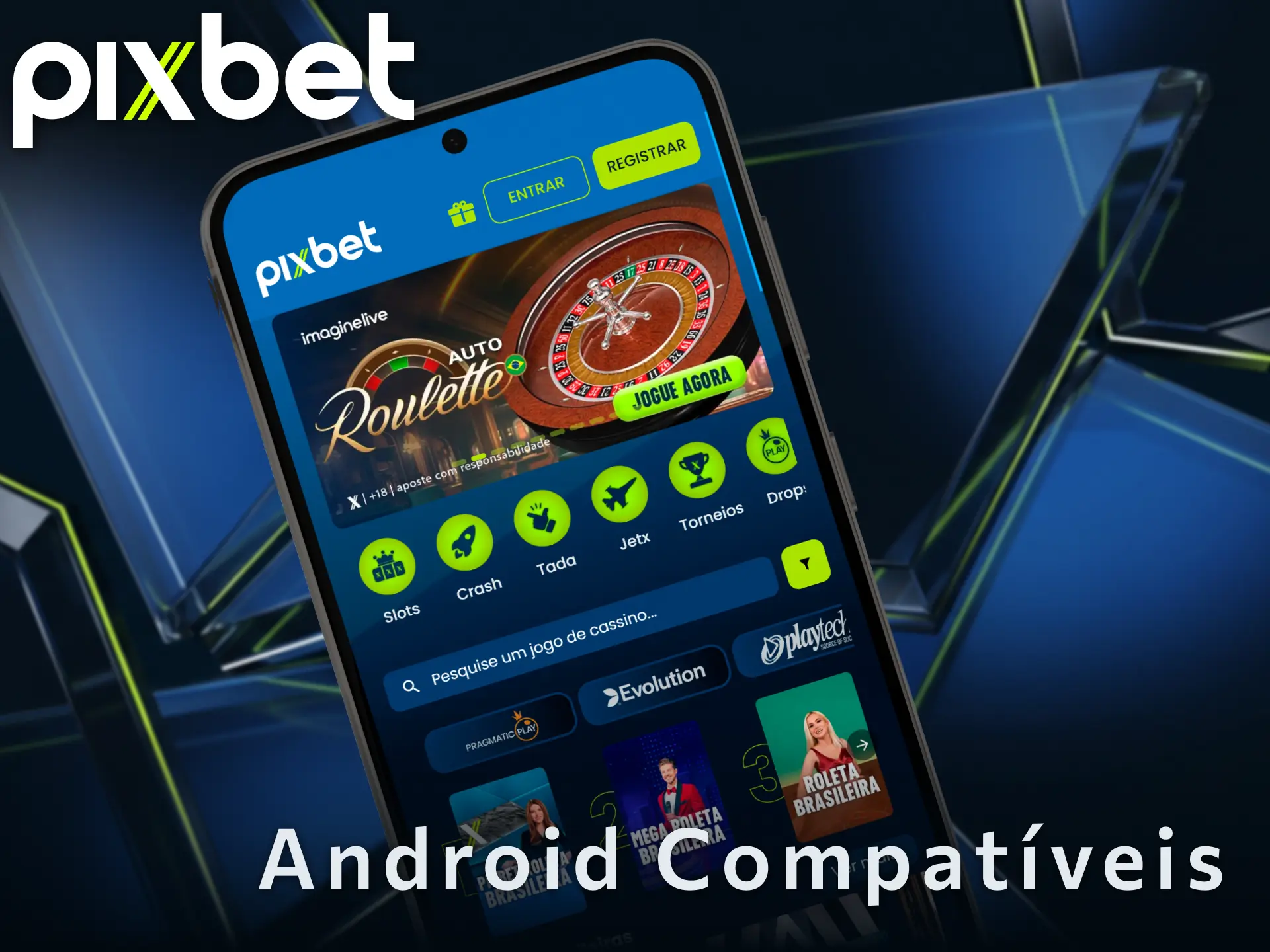 Verifique a lista de dispositivos Android compatíveis com o aplicativo Pixbet.
