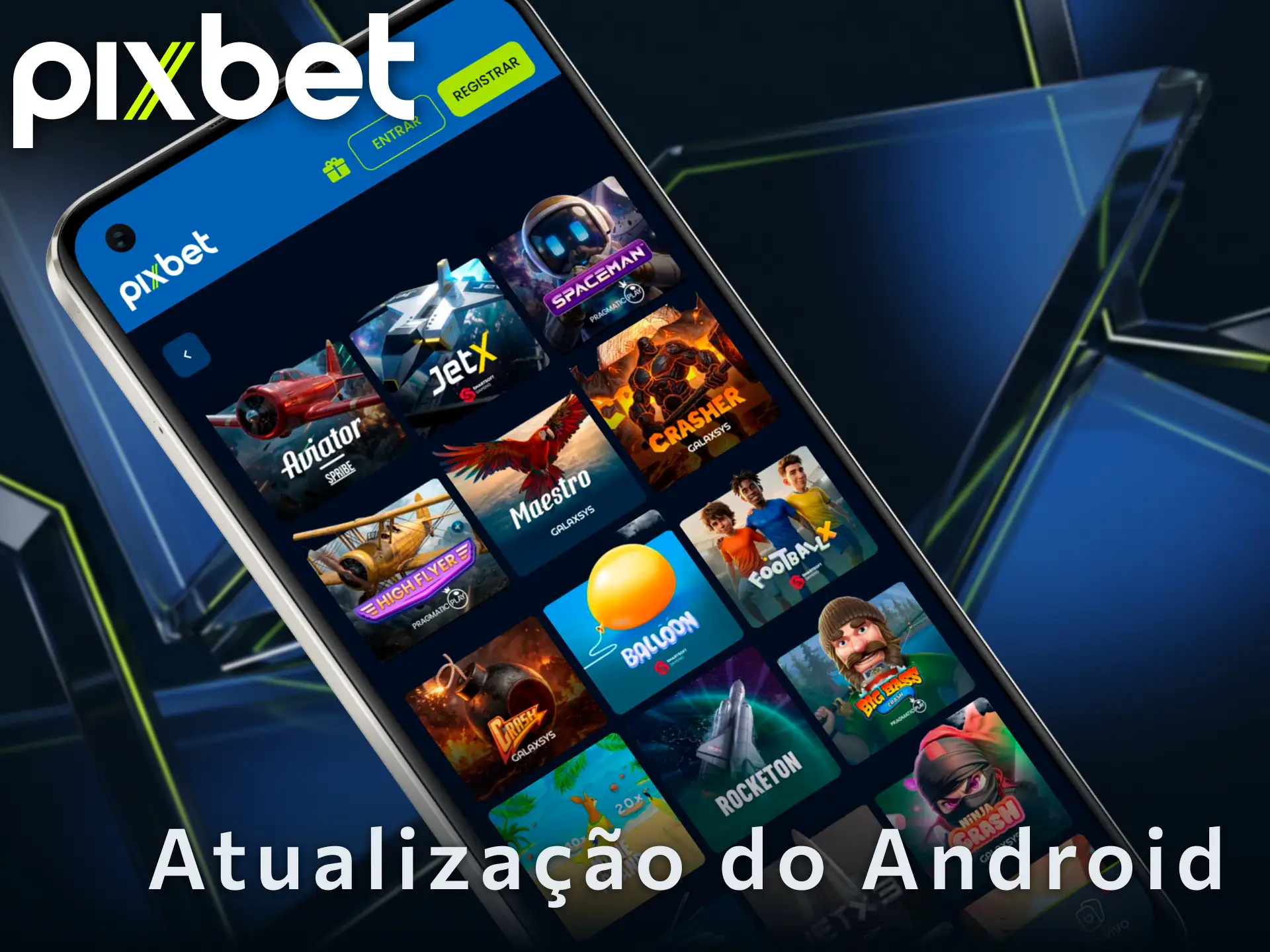Baixe a versão mais recente do aplicativo Pixbet Android para manter suas apostas atualizadas.
